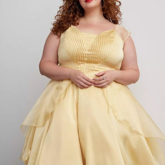 Torrid/Disney Princess Beauty And The Beast Belle Ball Gown - Picture 2 of 16